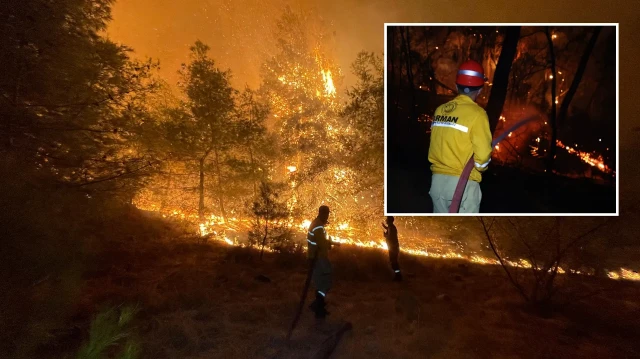 koycegizde cikan orman yanginina mudahale ediliyor ftCAqcrg