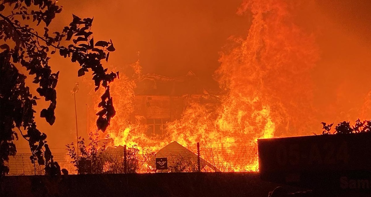 samsunda fabrikada korkunc yangin cvcDTKfs