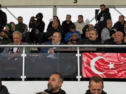 Varank ve Çelik Fethiyespor-Bursaspor Maçını İzledi