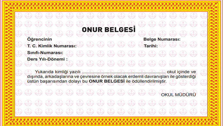 ONUR BELGESİ ALMA KRİTERLERİ 2026 || Onur Belgesi alma şartları nelerdir? Ortaokul ve lisede Onur Belgesi kimlere verilir, not ortalaması şartı var mı?