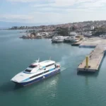 Akcay midilli seferleri resmen basladi akcay 27 yil sonra yeniden gumruk alani oldu TwOUCK2V
