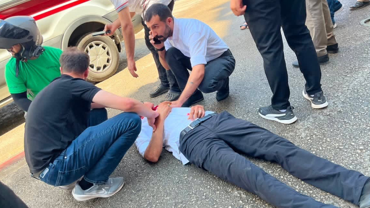 Yolun karsisina gecmek isterken agir yaralandi KpyCnkqn
